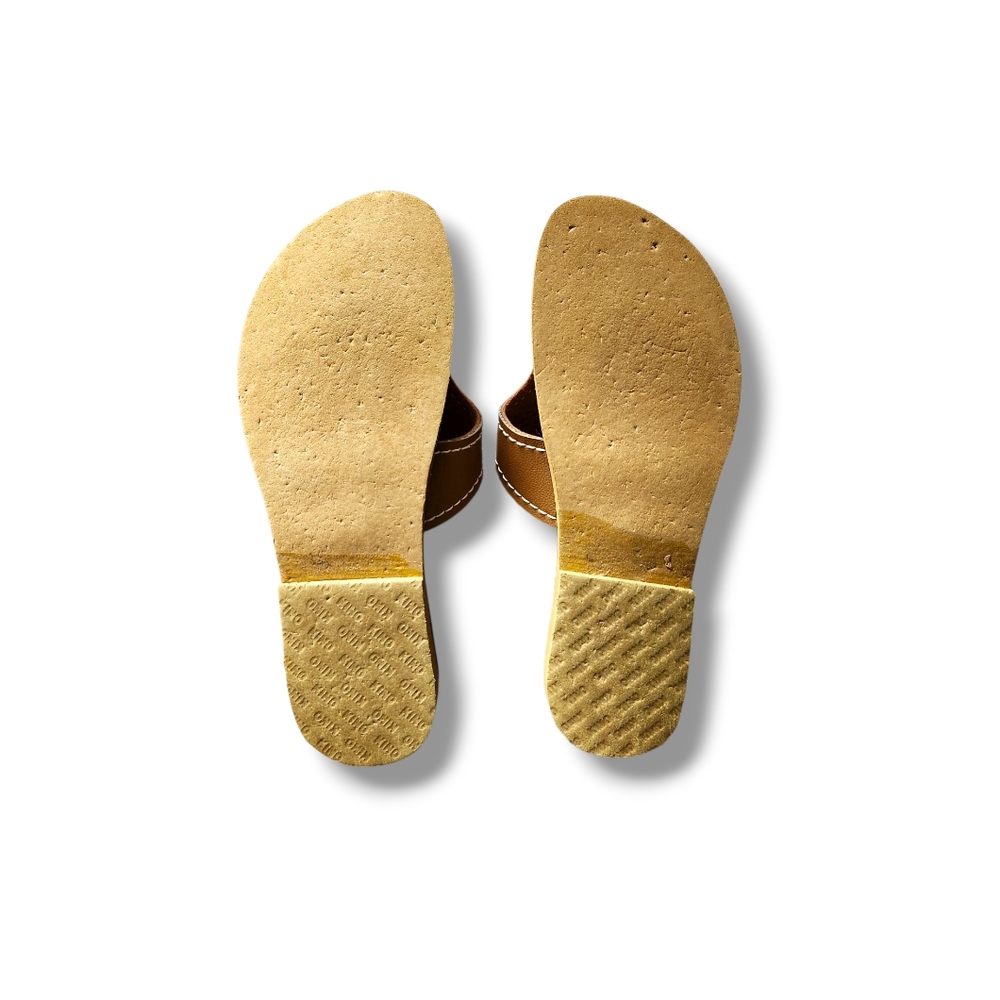 Kino "Lily" Handmade Leather Thong Sandals | 8 - Picture 6 of 7
